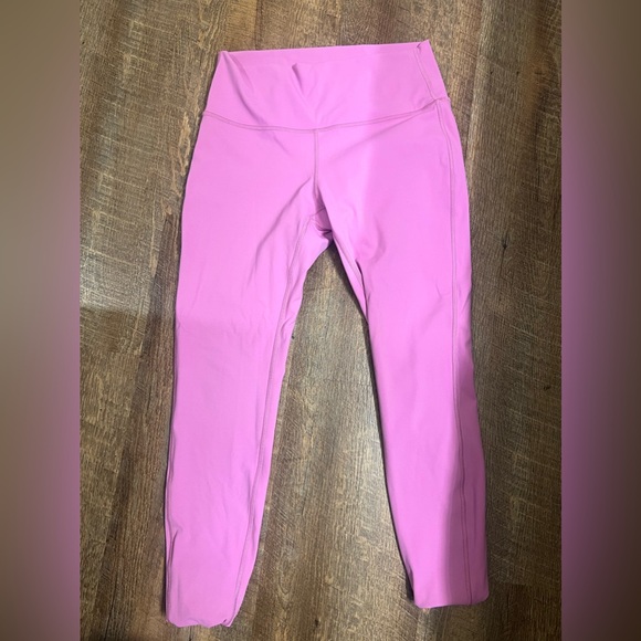 Lululemon Wunder Under High-Rise Tights 28” *Full-On Luxtreme Magenta Glow - Picture 2 of 4